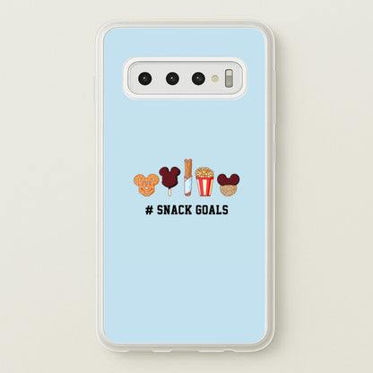 Snack Goals  - Disney Phone Case for Galaxy S10