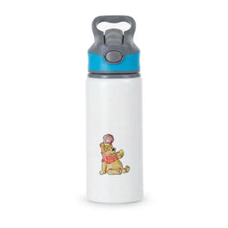 Winnie Sketch Active Water Bottle - Blue