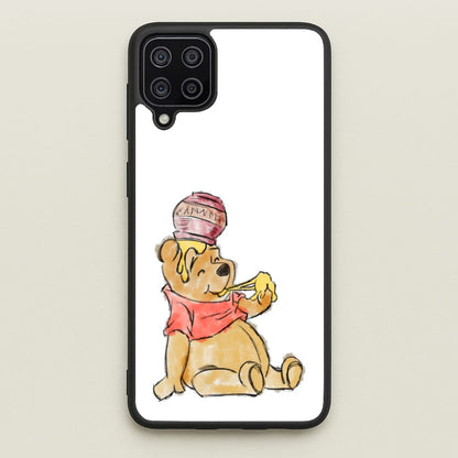 Winnie Sketch  - Disney Phone Case for Galaxy A12