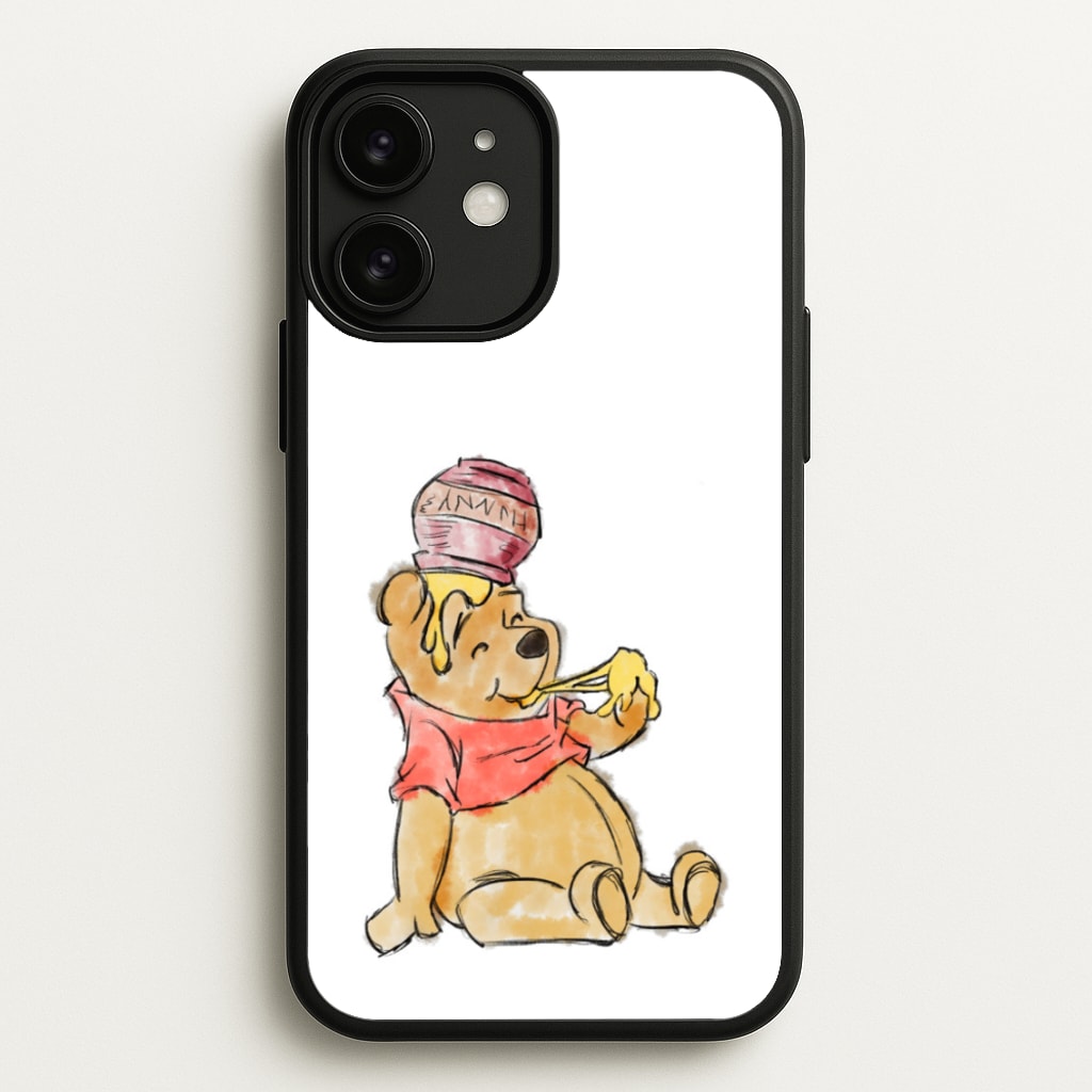 Winnie Sketch  - Disney Phone Case for iPhone 11