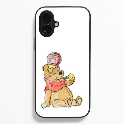 Winnie Sketch  - Disney Phone Case for iPhone 16 Plus