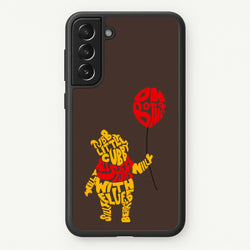 Winnie In Words  - Disney Phone Case for Galaxy S21