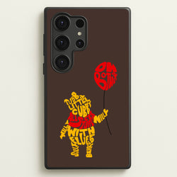 Winnie In Words  - Disney Phone Case for Galaxy S25 Ultra