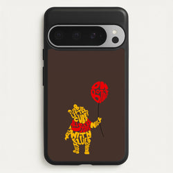 Winnie In Words  - Disney Phone Case for Google Pixel 9 Pro XL