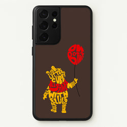 Winnie In Words  - Disney Phone Case for Galaxy S21 Ultra
