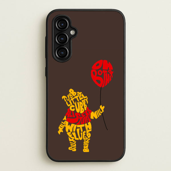 Winnie In Words  - Disney Phone Case for Galaxy A54