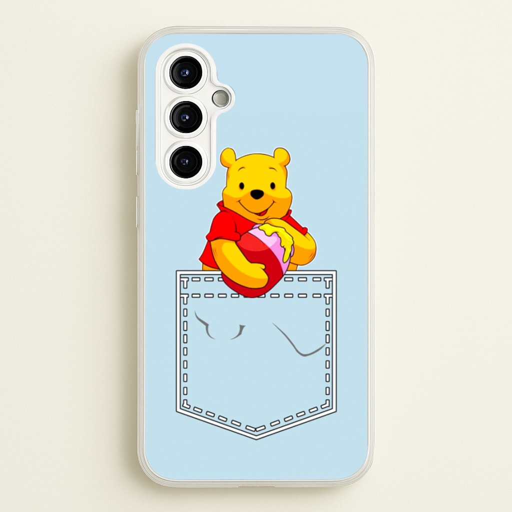 Winnie In My Pocket  - Disney Phone Case for Galaxy A54