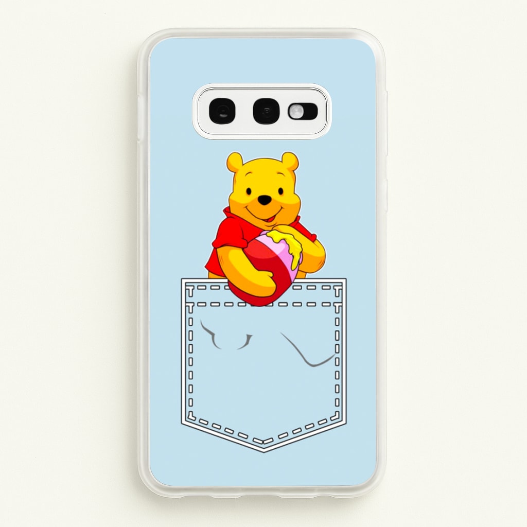 Winnie In My Pocket  - Disney Phone Case for Galaxy S10e