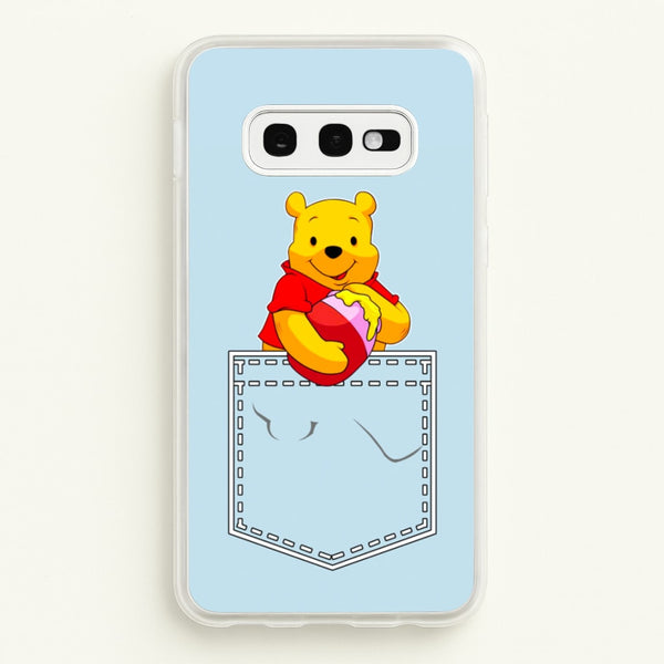 Winnie In My Pocket  - Disney Phone Case for Galaxy S10e