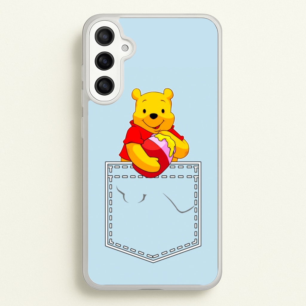 Winnie In My Pocket  - Disney Phone Case for Galaxy A34