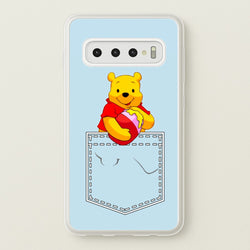 Winnie In My Pocket  - Disney Phone Case for Galaxy S10 Plus