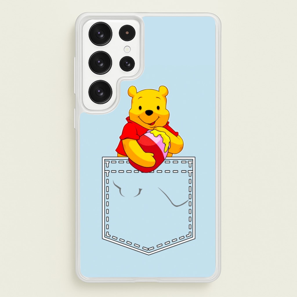 Winnie In My Pocket  - Disney Phone Case for Galaxy S22 Ultra