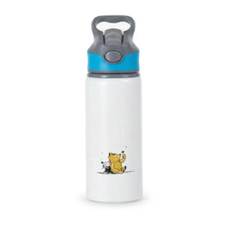 Winnie & Pig Active Water Bottle - Blue