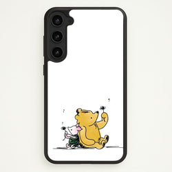Winnie & Pig  - Disney Phone Case for Galaxy S23