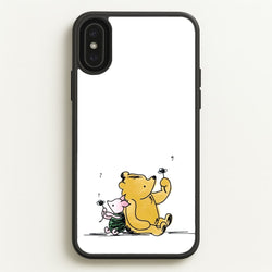 Winnie & Pig  - Disney Phone Case for iPhone XS Max