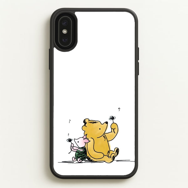 Winnie & Pig  - Disney Phone Case for iPhone XS Max