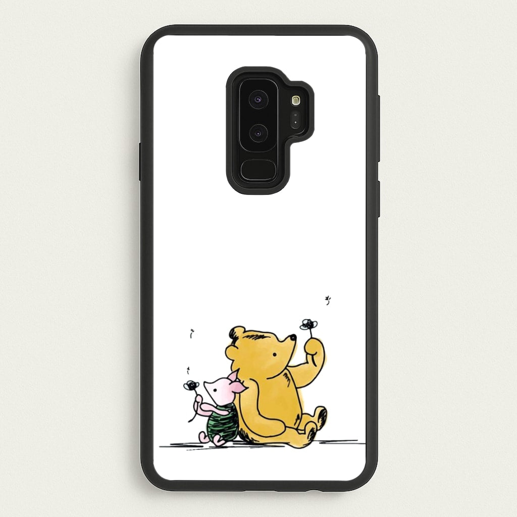 Winnie & Pig  - Disney Phone Case for Galaxy S9 Plus