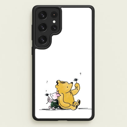 Winnie & Pig  - Disney Phone Case for Galaxy S22 Ultra