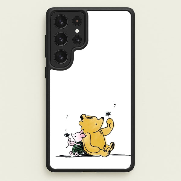 Winnie & Pig  - Disney Phone Case for Galaxy S23 Ultra