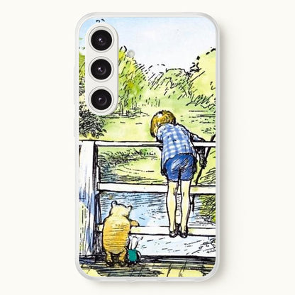 Winnie & Christopher Robin  - Disney Phone Case for Galaxy S25