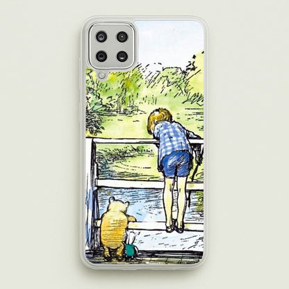 Winnie & Christopher Robin  - Disney Phone Case for Galaxy A12