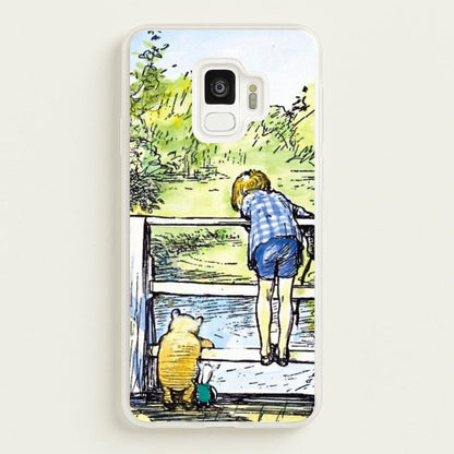 Winnie & Christopher Robin  - Disney Phone Case for Galaxy S9