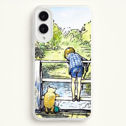 Winnie & Christopher Robin  - Disney Phone Case for Galaxy S25 Edge
