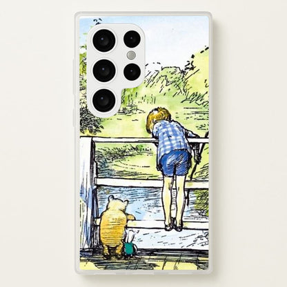 Winnie & Christopher Robin  - Disney Phone Case for Galaxy S24 Ultra