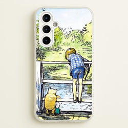Winnie & Christopher Robin  - Disney Phone Case for Galaxy A54