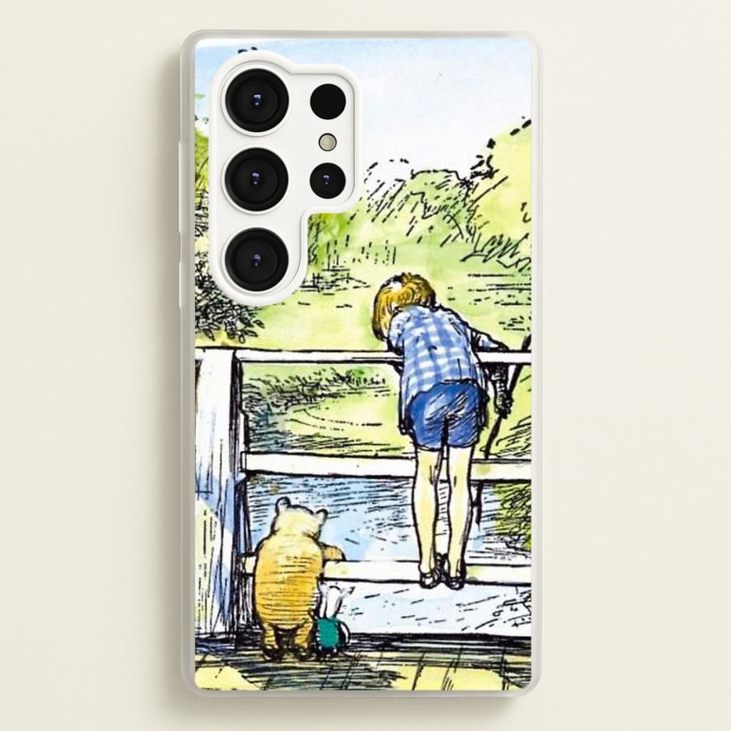 Winnie & Christopher Robin  - Disney Phone Case for Galaxy S25 Ultra