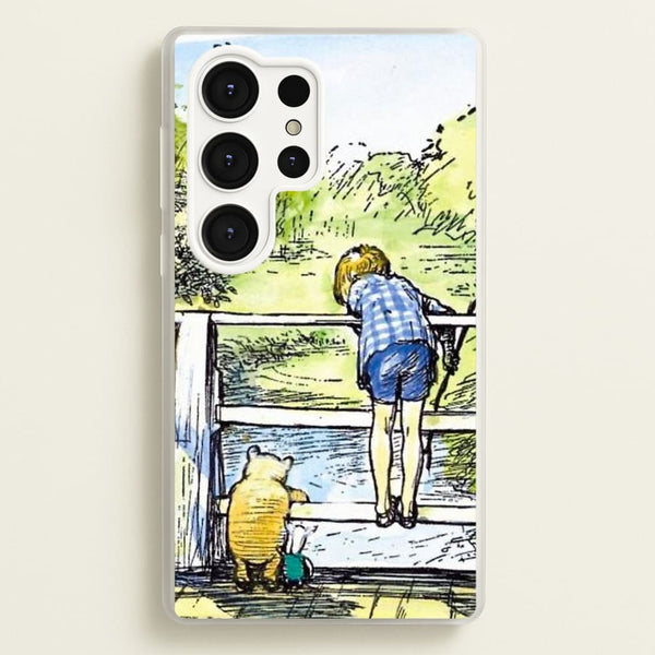 Winnie & Christopher Robin  - Disney Phone Case for Galaxy S25 Ultra