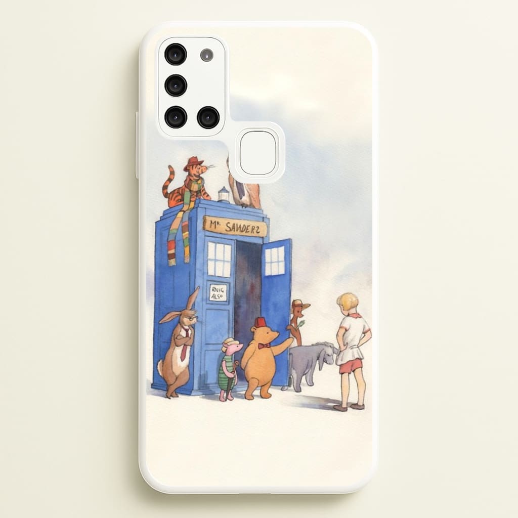 Doctor Pooh - Winnie  - Disney Phone Case for Galaxy A21s