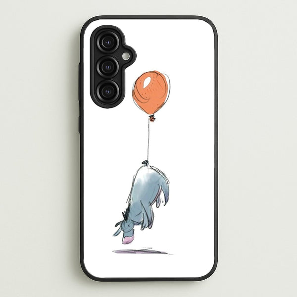 Donkey And His Balloon  - Disney Phone Case for Galaxy A14