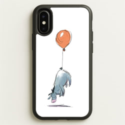 Donkey And His Balloon  - Disney Phone Case for iPhone X / XS
