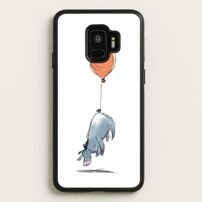 Donkey And His Balloon  - Disney Phone Case for Galaxy S9