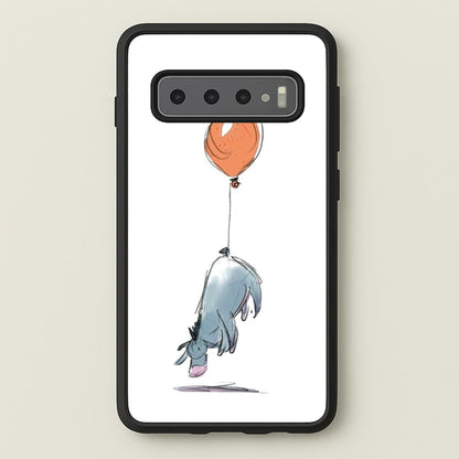 Donkey And His Balloon  - Disney Phone Case for Galaxy S10