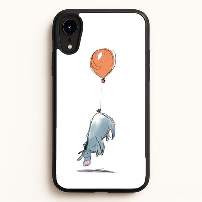 Donkey And His Balloon  - Disney Phone Case for iPhone XR