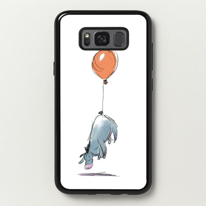 Donkey And His Balloon  - Disney Phone Case for Galaxy S8 Plus