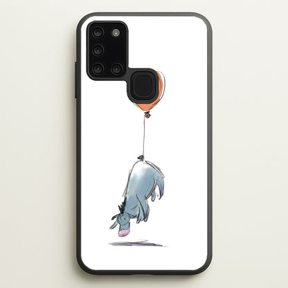 Donkey And His Balloon  - Disney Phone Case for Galaxy A21s