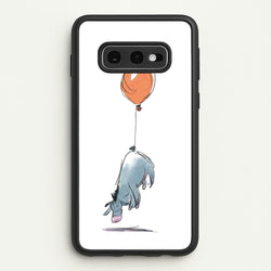 Donkey And His Balloon  - Disney Phone Case for Galaxy S10e