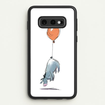 Donkey And His Balloon  - Disney Phone Case for Galaxy S10e
