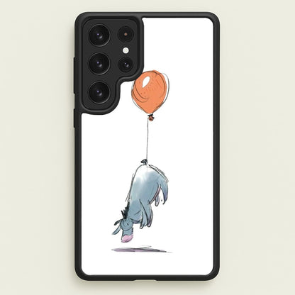 Donkey And His Balloon  - Disney Phone Case for Galaxy S22 Ultra