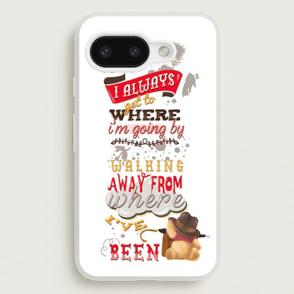 I Always Get Where I'm Going - Winnie Quote  - Disney Phone Case for Google Pixel 9a