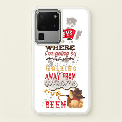 I Always Get Where I'm Going - Winnie Quote  - Disney Phone Case for Galaxy S20 Ultra