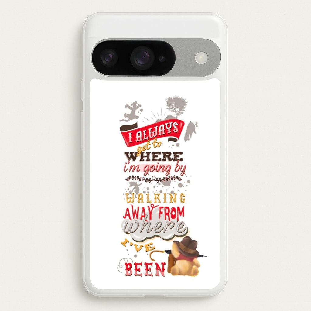 I Always Get Where I'm Going - Winnie Quote Phone Case for Google Pixel 10 / 10 Pro
