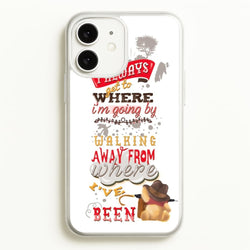 I Always Get Where I'm Going - Winnie Quote  - Disney Phone Case for iPhone 11