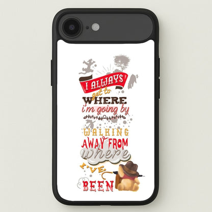 I Always Get Where I'm Going - Winnie Quote Phone Case for iPhone 17 Air