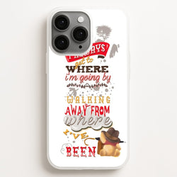 I Always Get Where I'm Going - Winnie Quote  - Disney Phone Case for iPhone 12 Pro Max