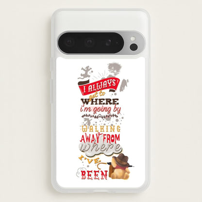 I Always Get Where I'm Going - Winnie Quote  - Disney Phone Case for Google Pixel 9 Pro XL