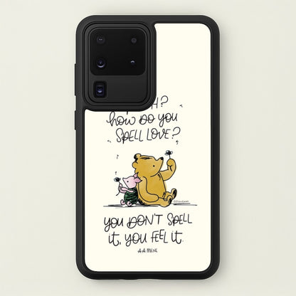 A Tale Of Love - Winnie  - Disney Phone Case for Galaxy S20 Ultra